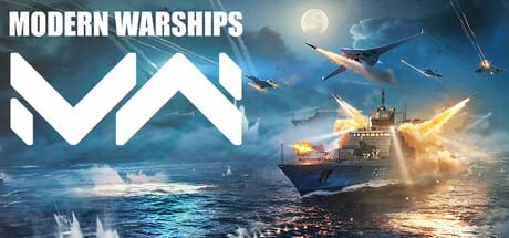 Modern Warships Steam header artwork