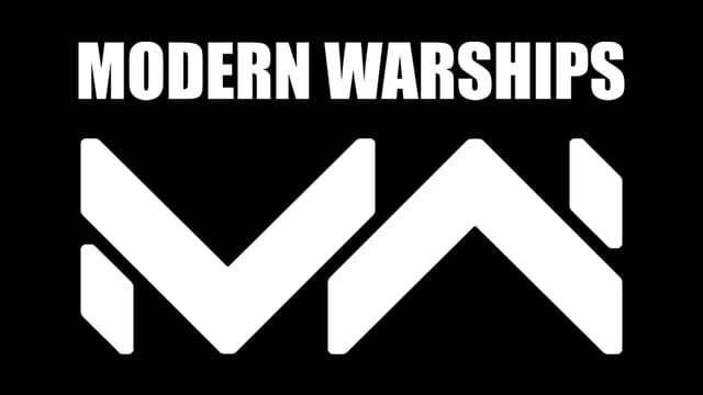 Modern Warships logo artwork